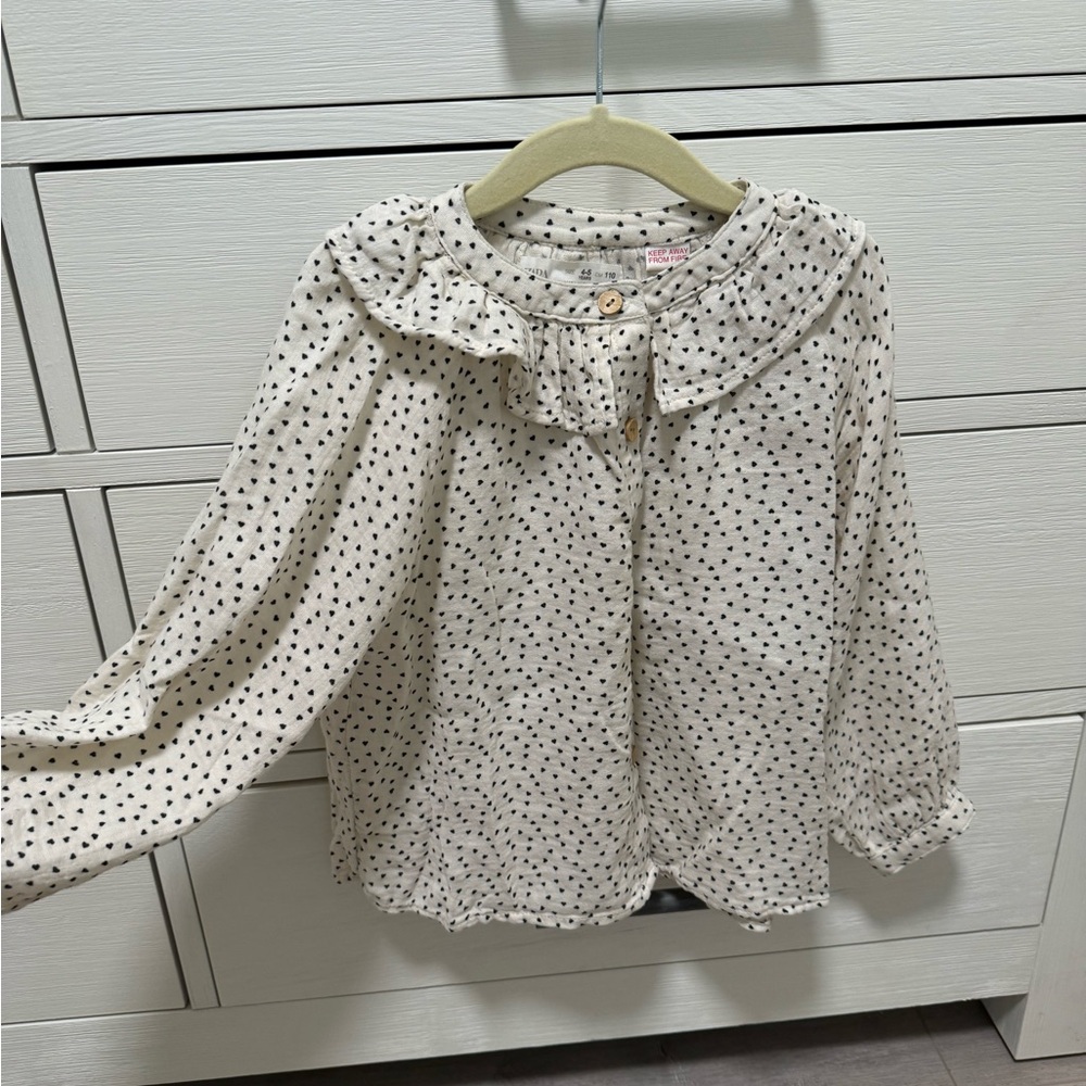 Zara long sleeve blouse. Size 4-5